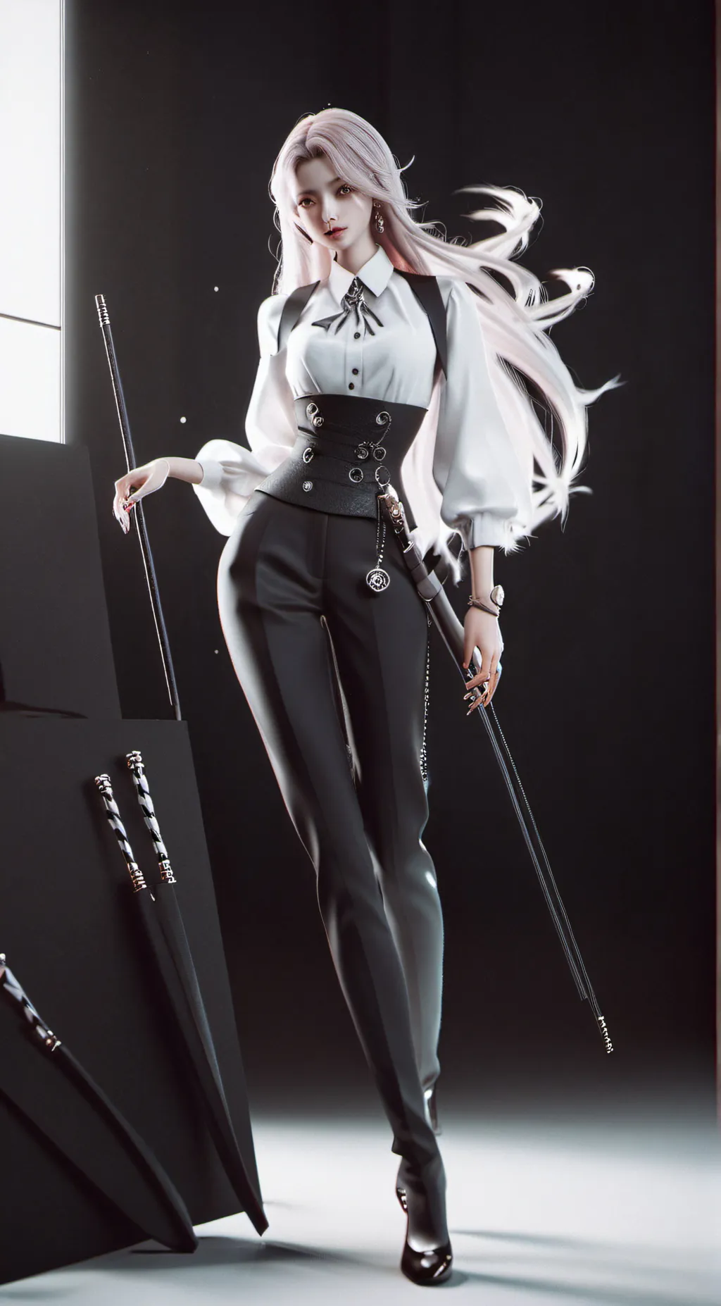 ai character: Aria background