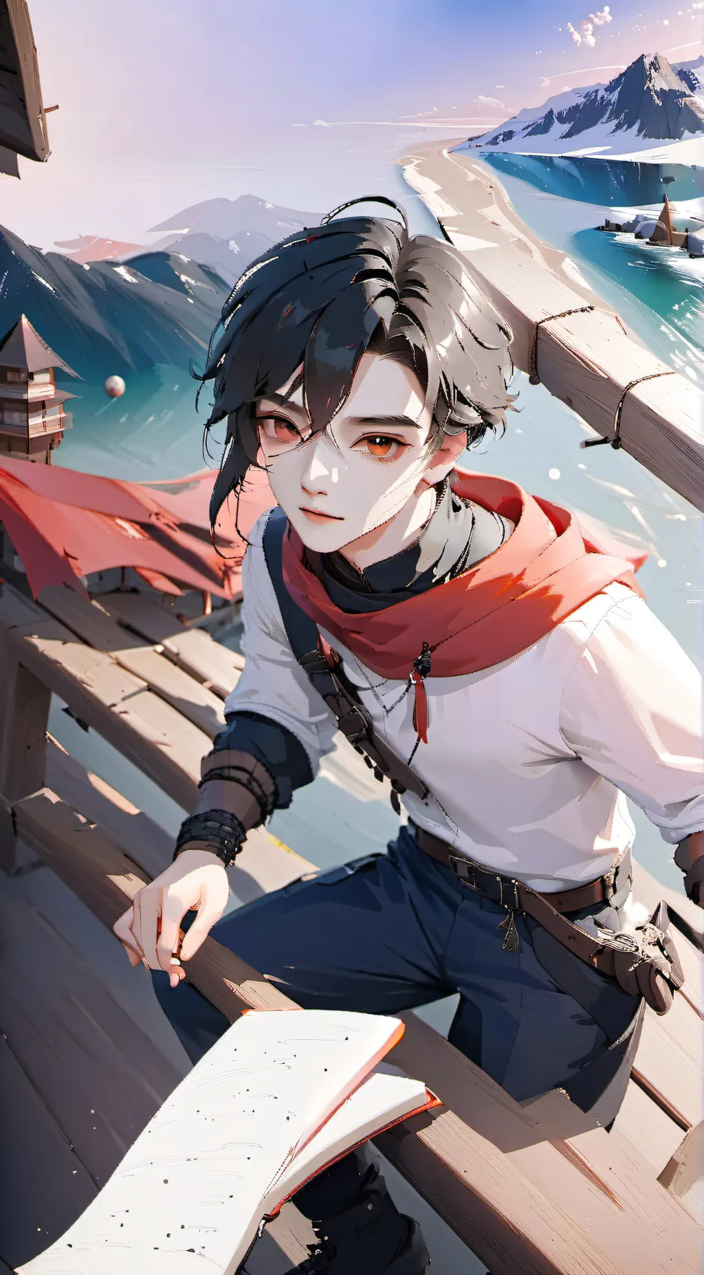 ai character: Victor background