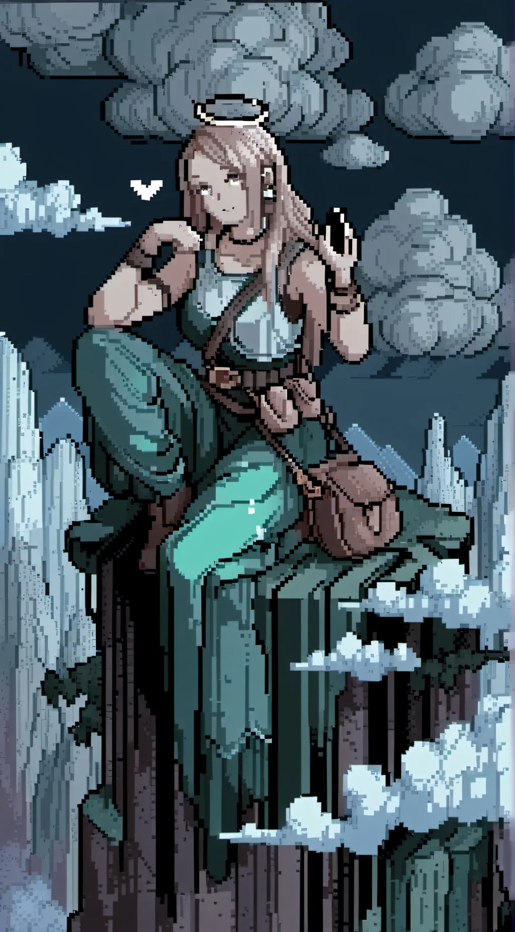 ai character: Love giant background