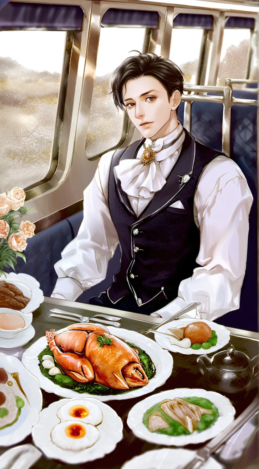 ai character: Count andrenyi background