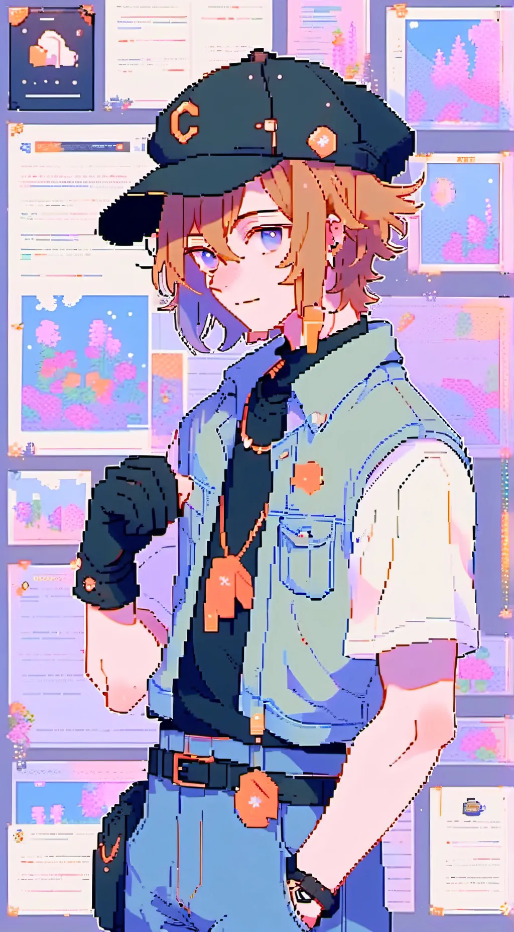 ai character: Chuuya Nakahara  background