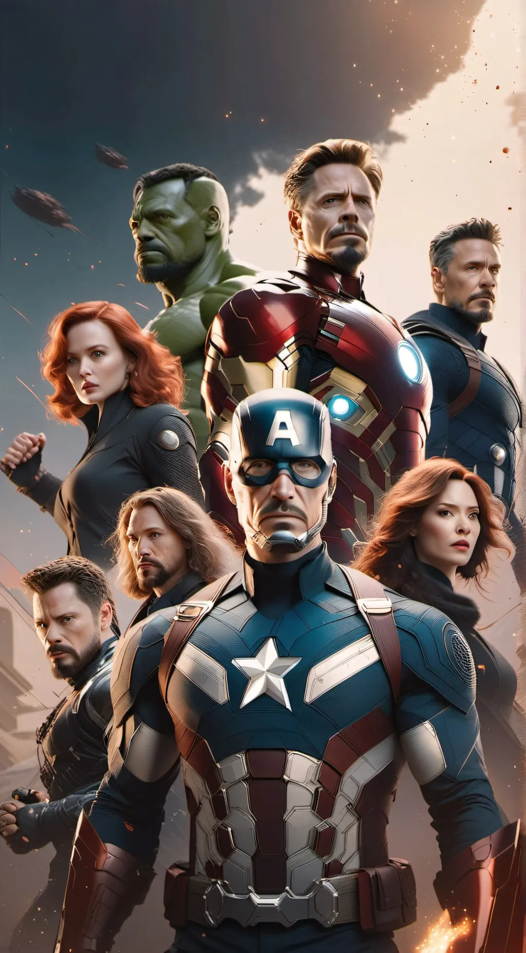 ai character: the avengers background