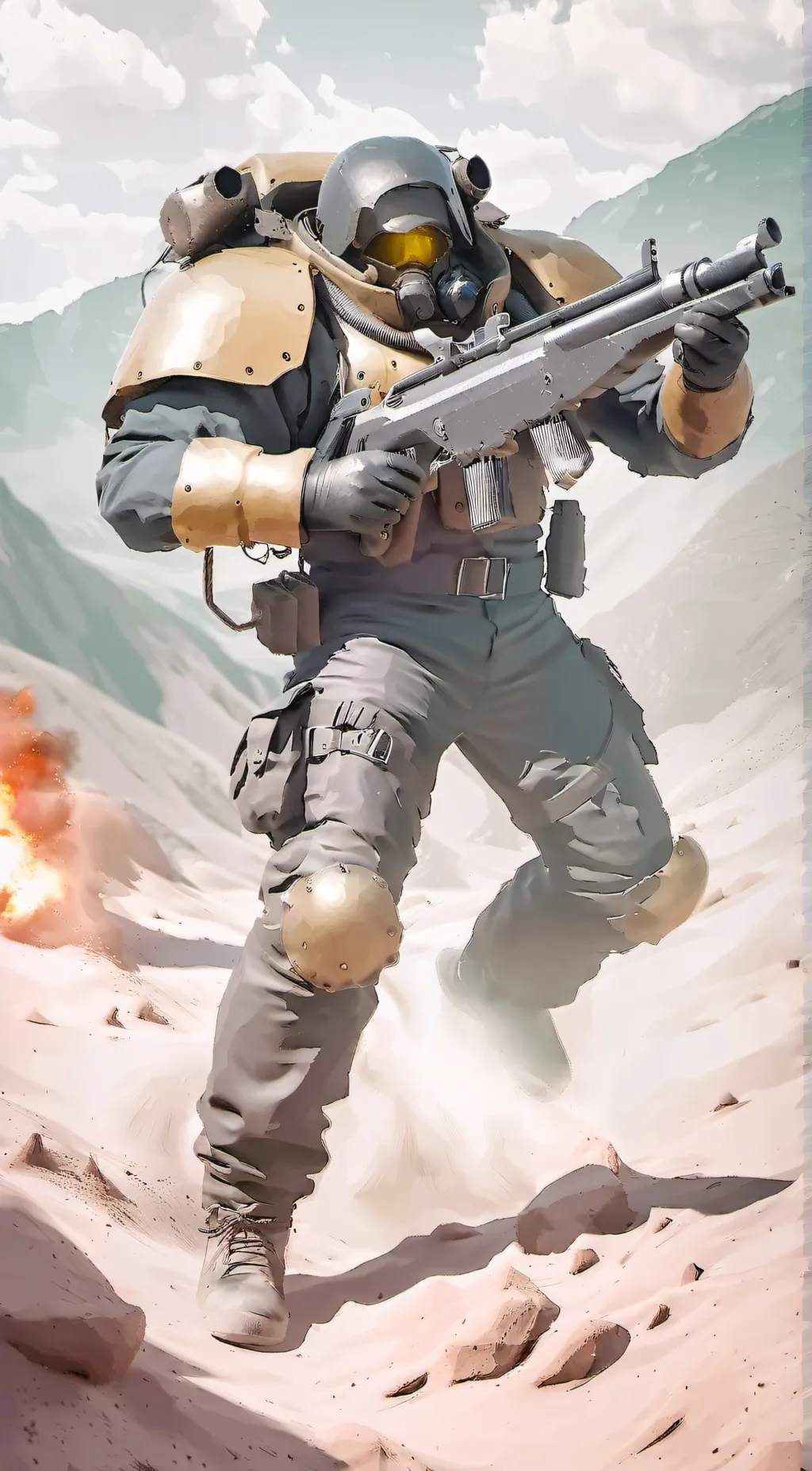 ai character: Mason background
