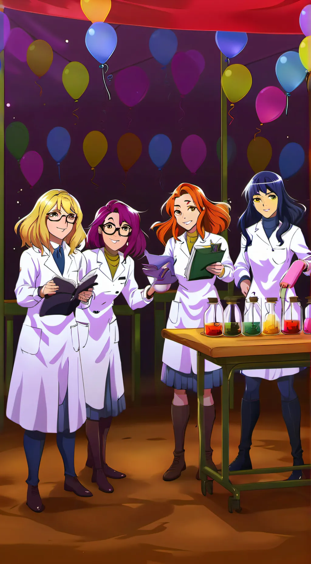 Talkie AI - Chat with The Science Girls
