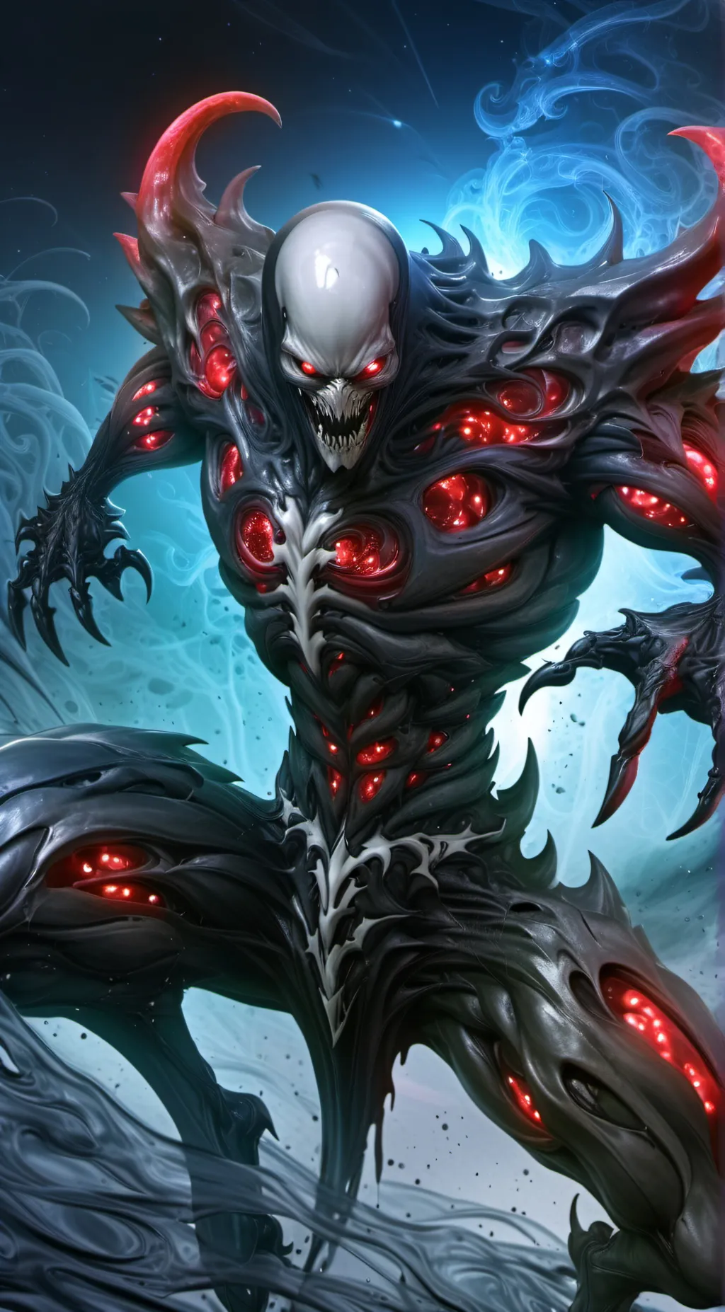 ai character: Alien background