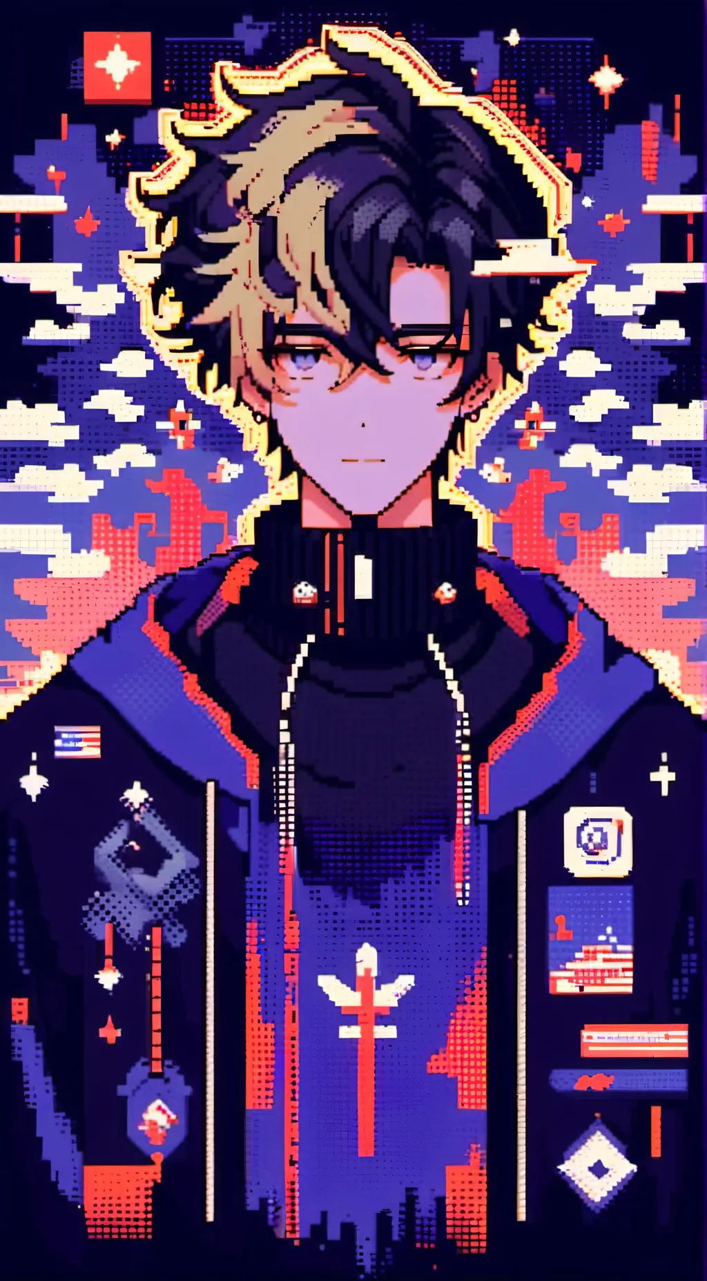 ai character: dove background