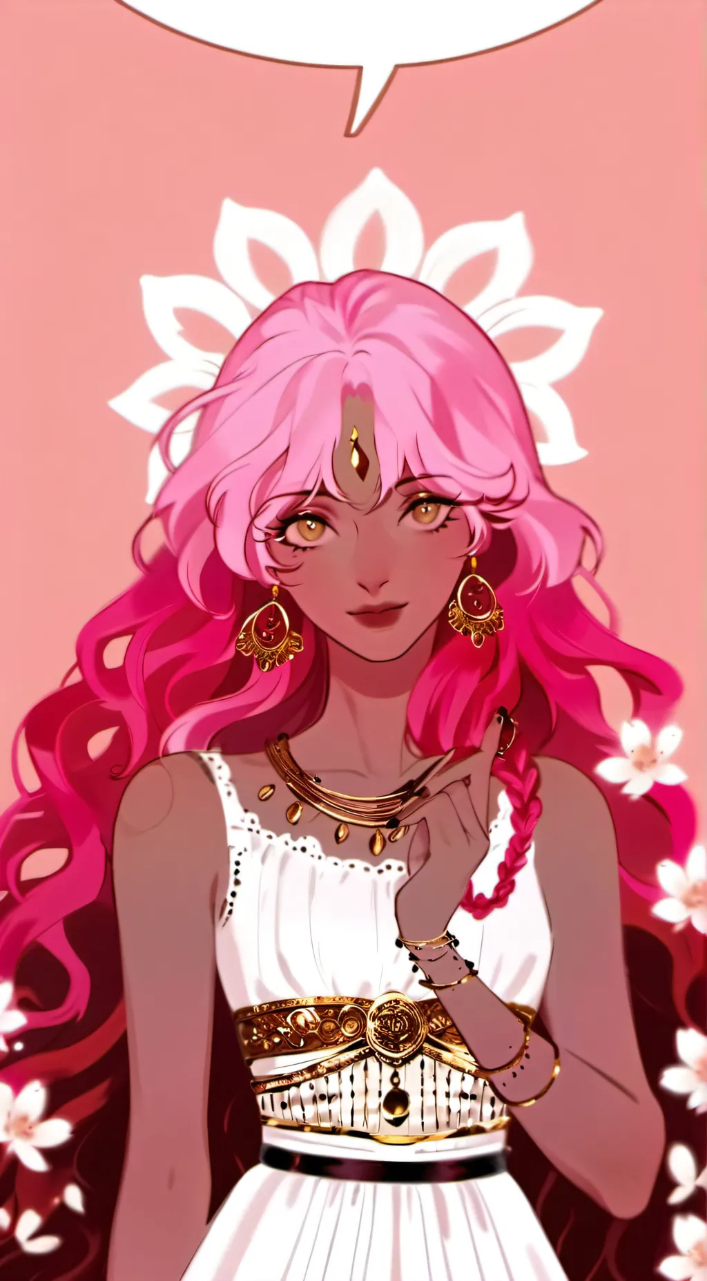 ai character: Aphrodite(from GG) background