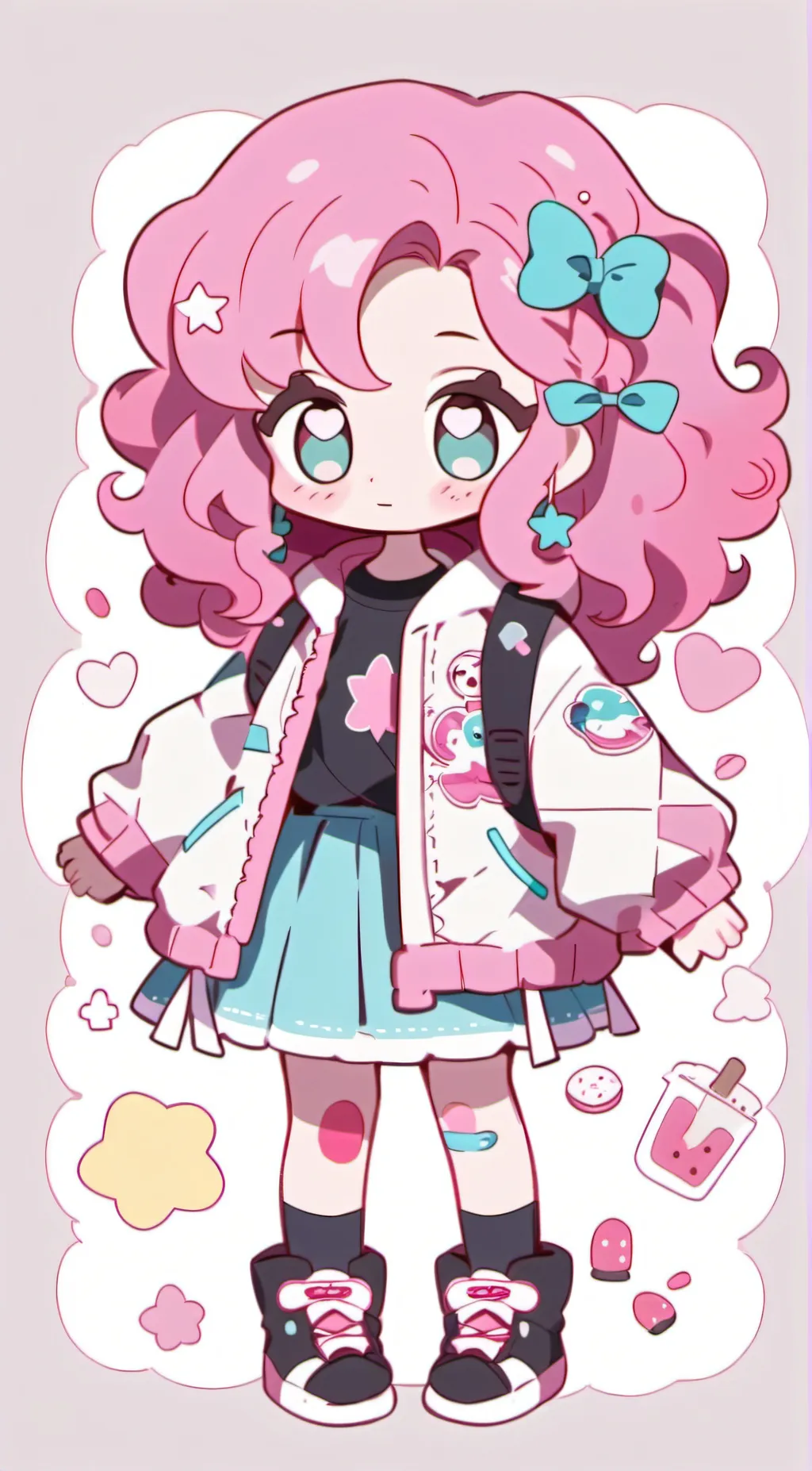 ai character: Pinkie Pie background