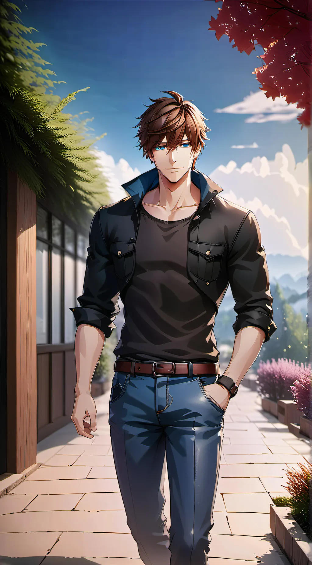 ai character: Noah background