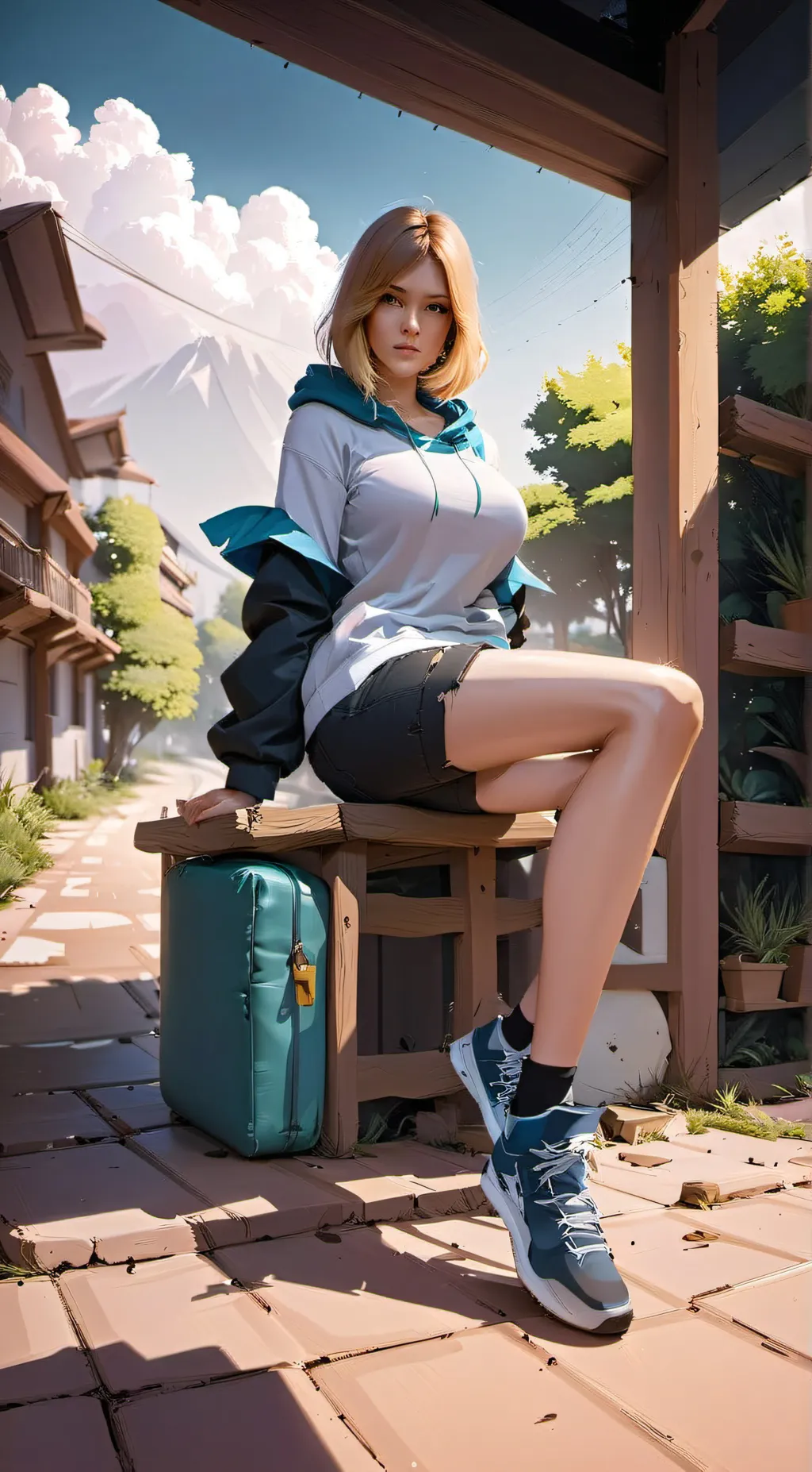 ai character: Emma Shula  background