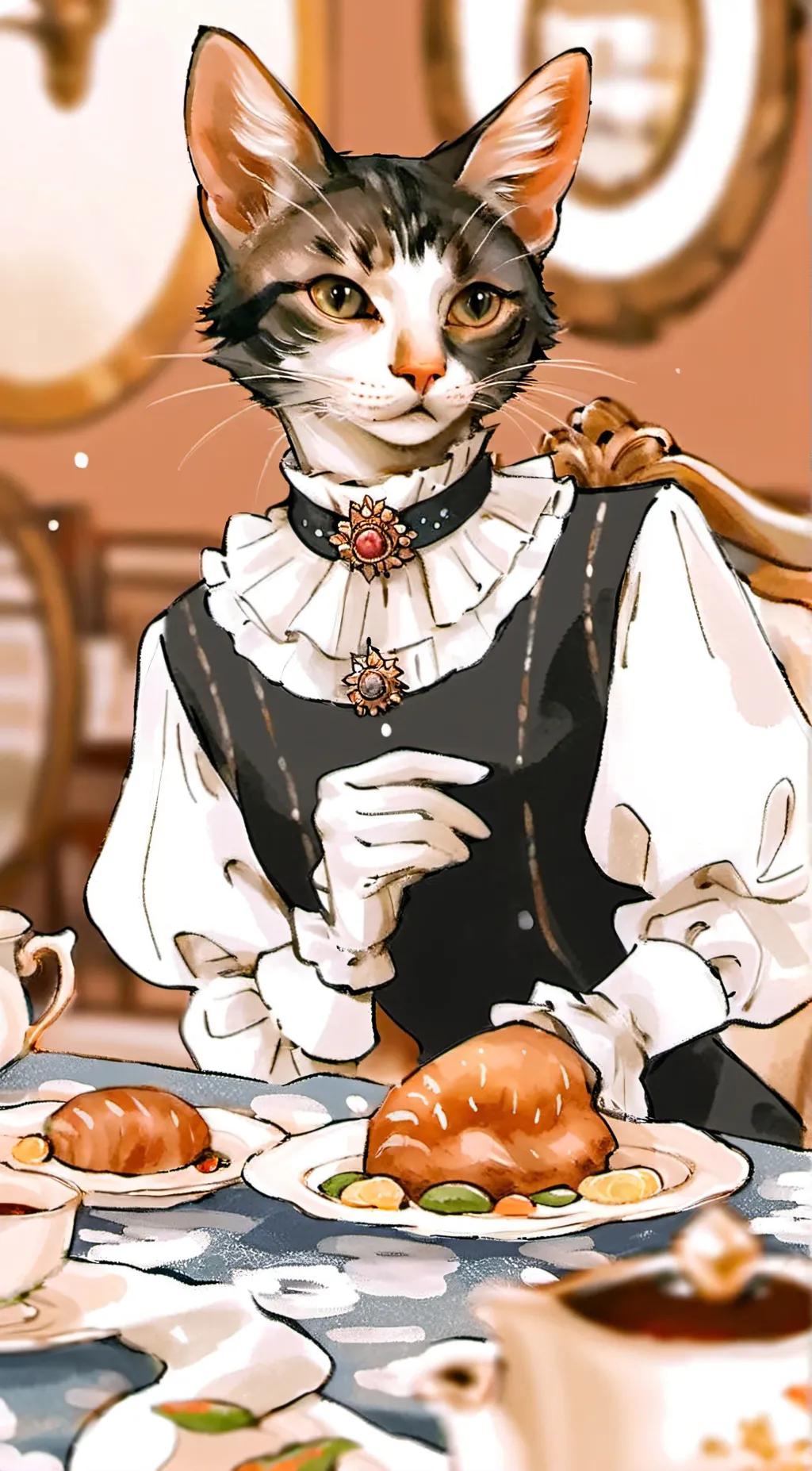 ai character: Bijou  background