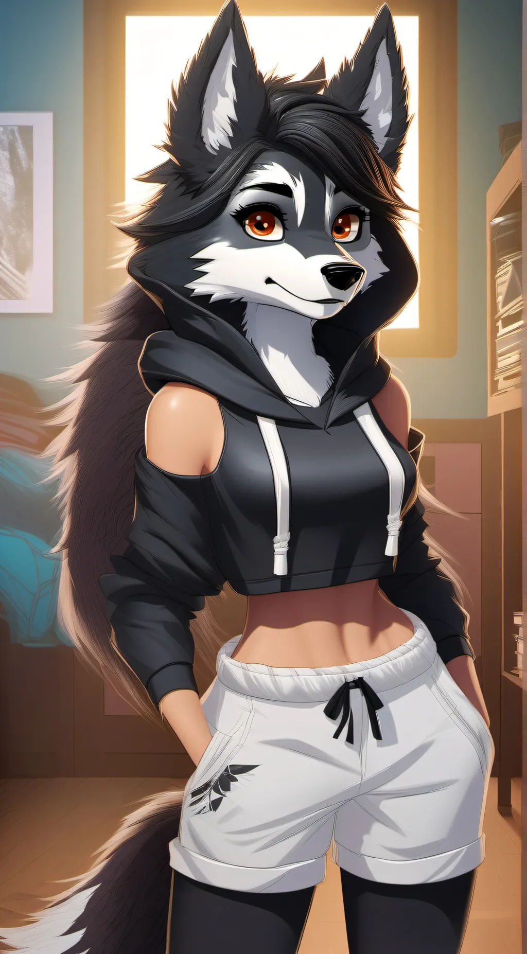 ai character: Maya  background