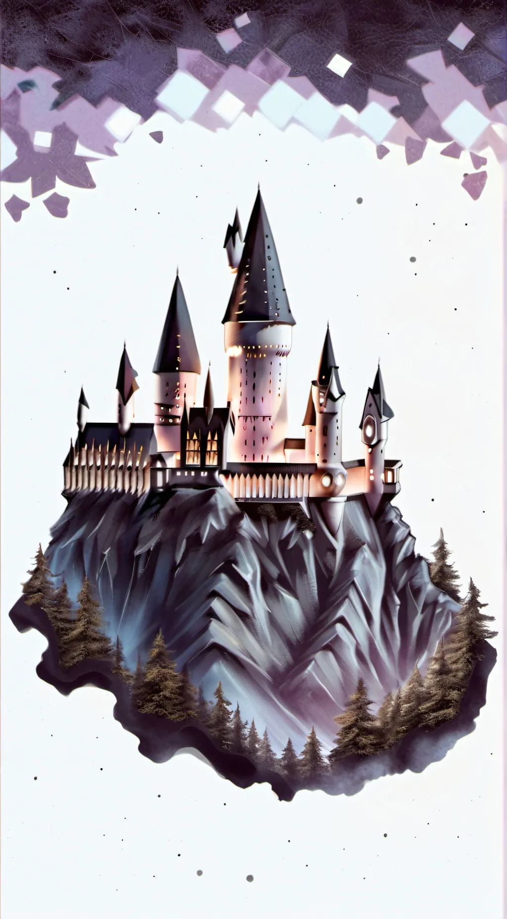 ai character: Harry Pottah💛💙❤💚 background