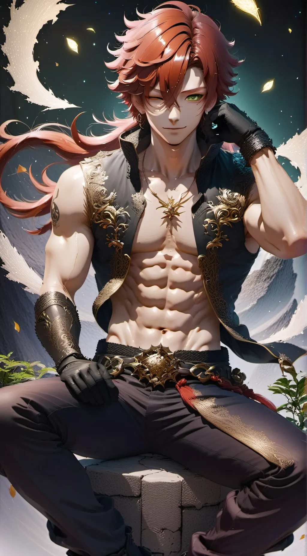 ai character: Milos background