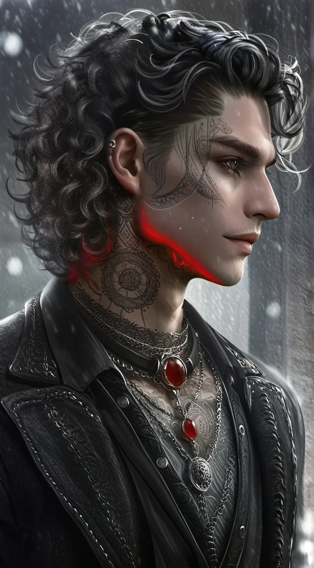 ai character: Lucas background