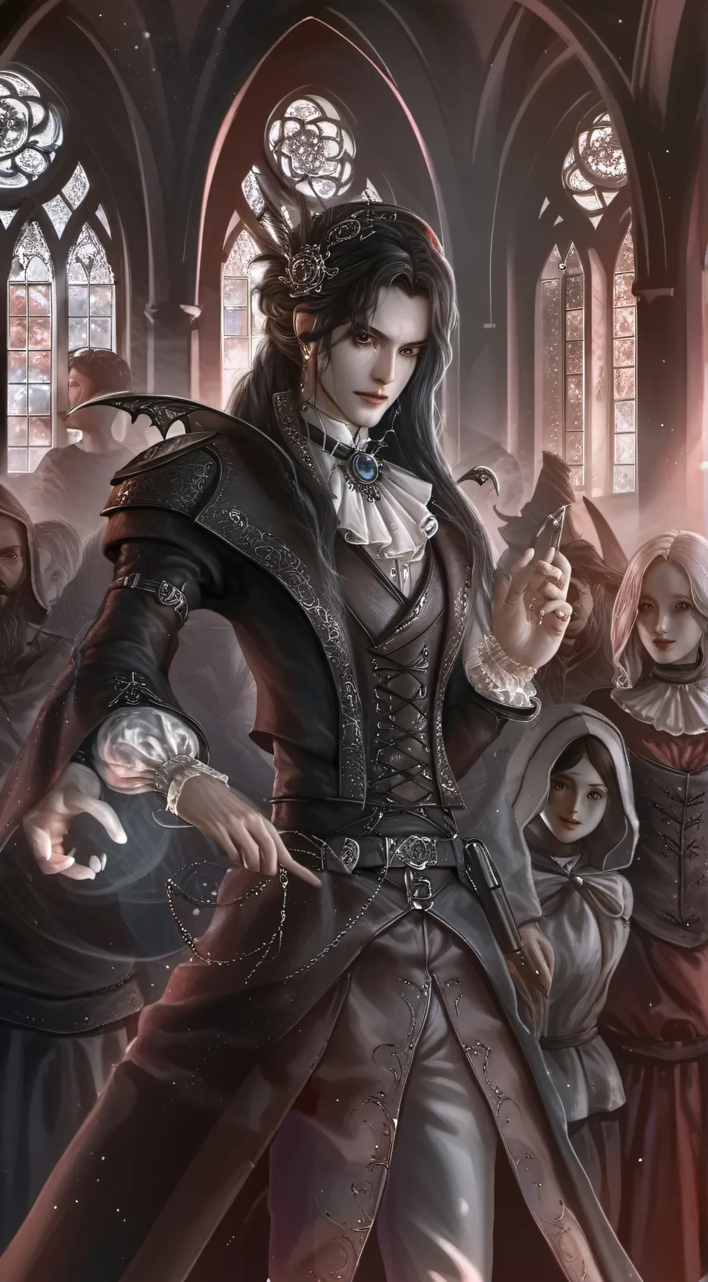 ai character: Cedric background