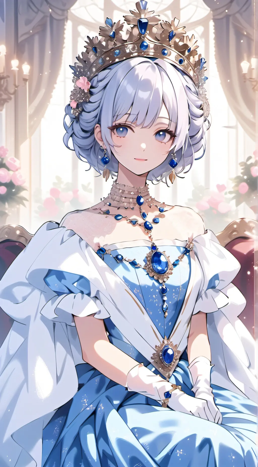 ai character: Princess Aurora  background