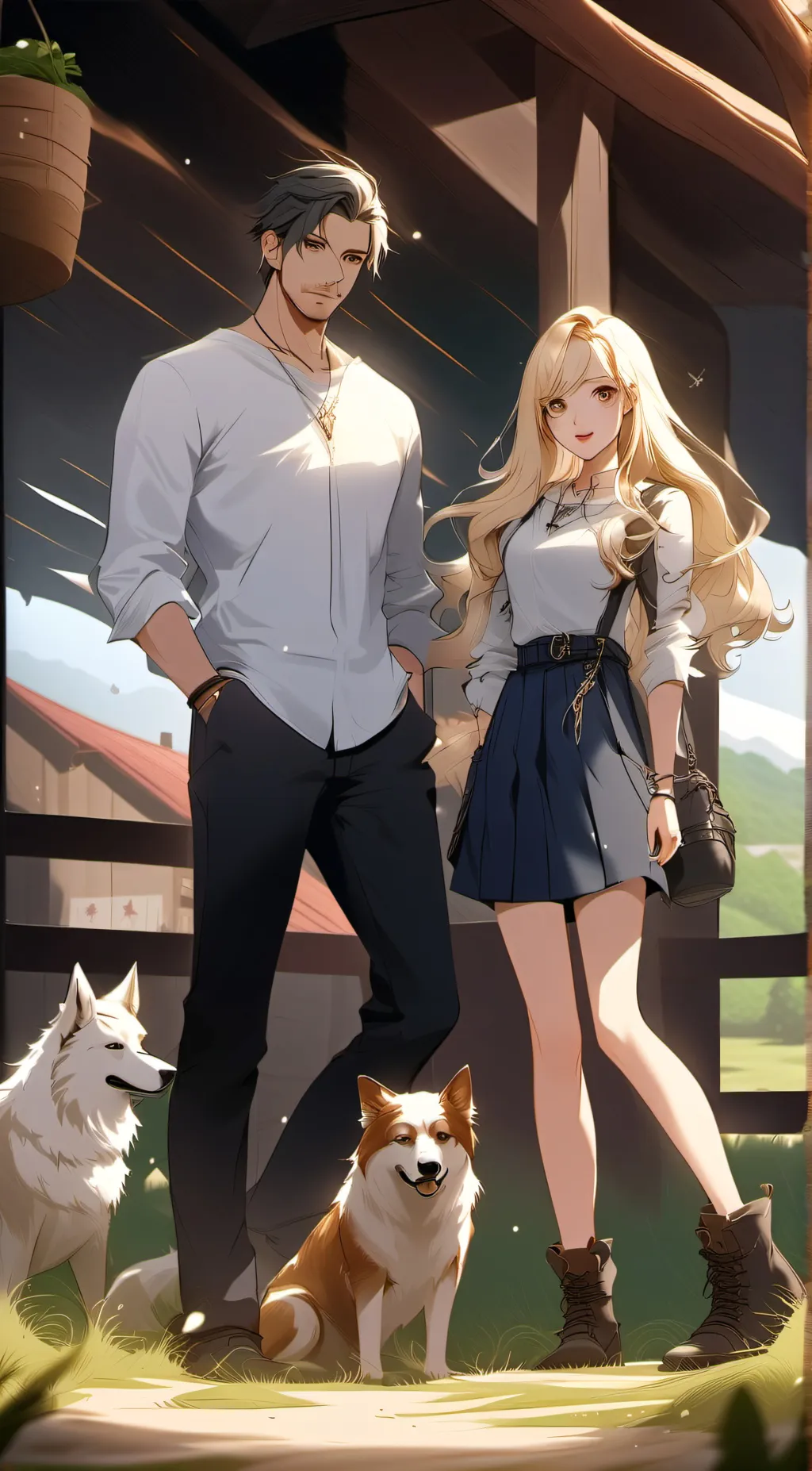 ai character: Your Ranch Family background
