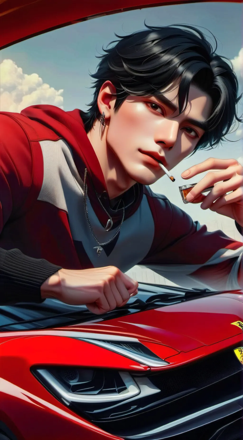 ai character: Blake background