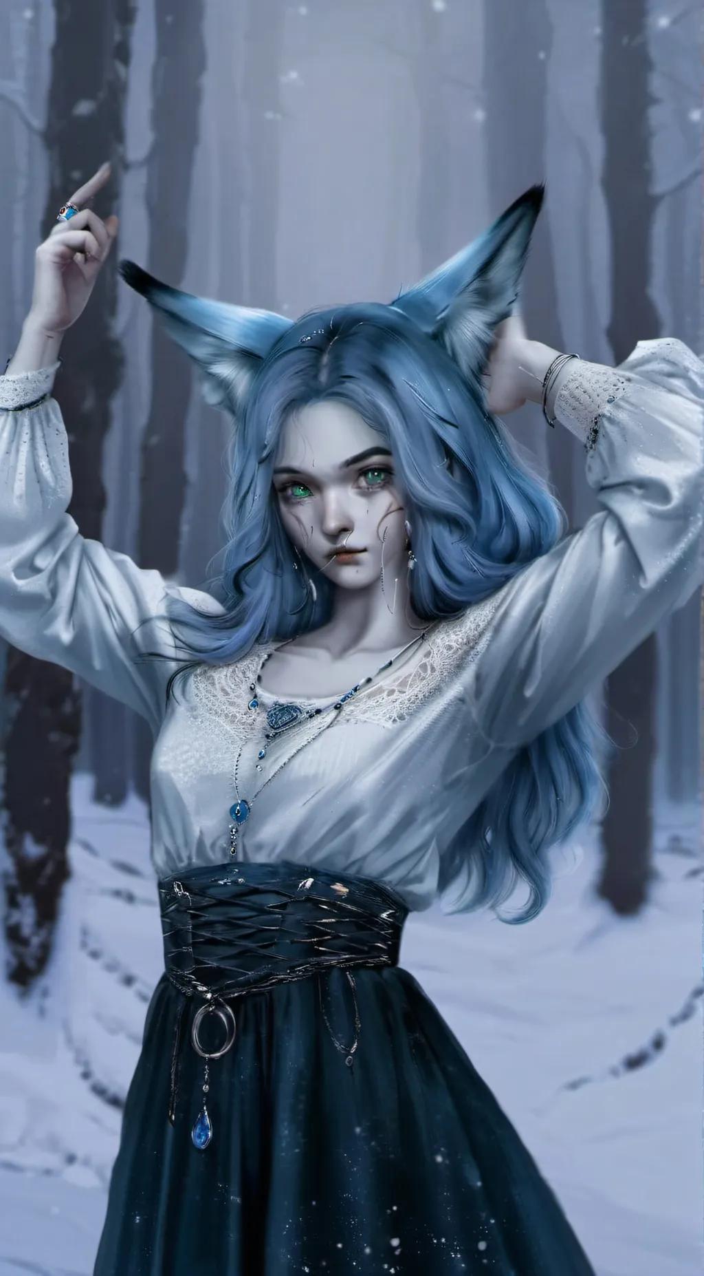ai character: suren / wren background