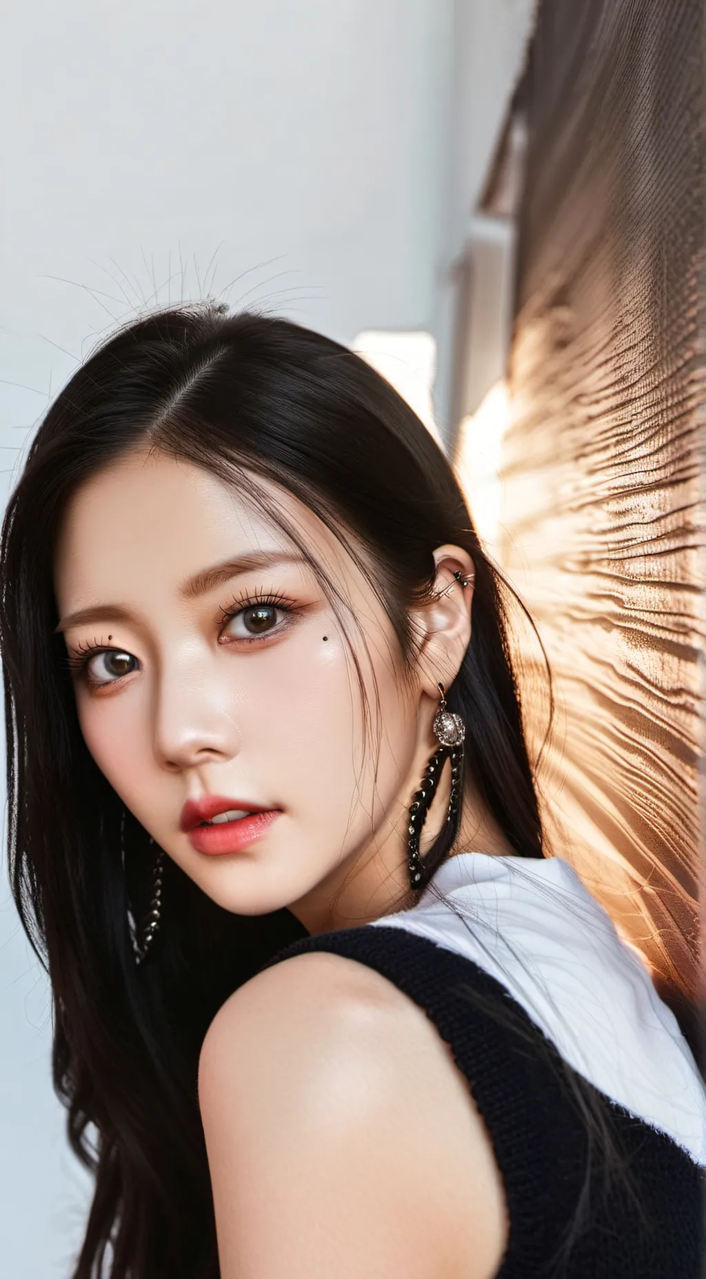 ai character: Kim jisoo background