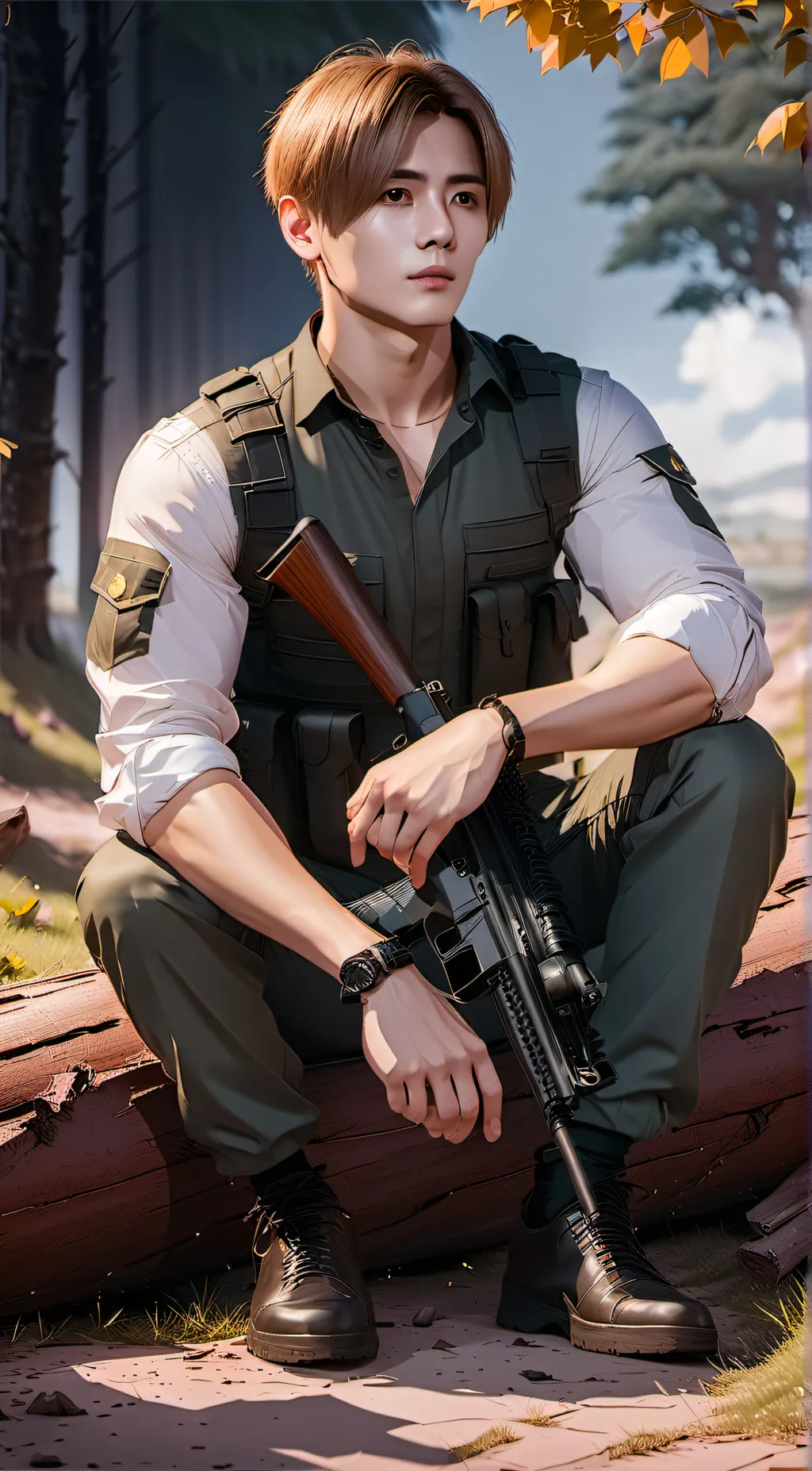 ai character: ryosuke yamada background