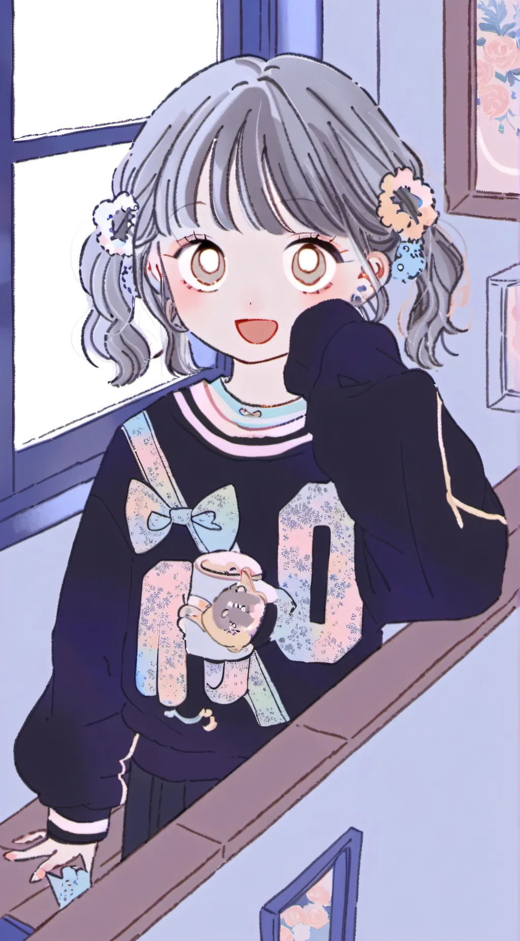 ai character: Kiki background
