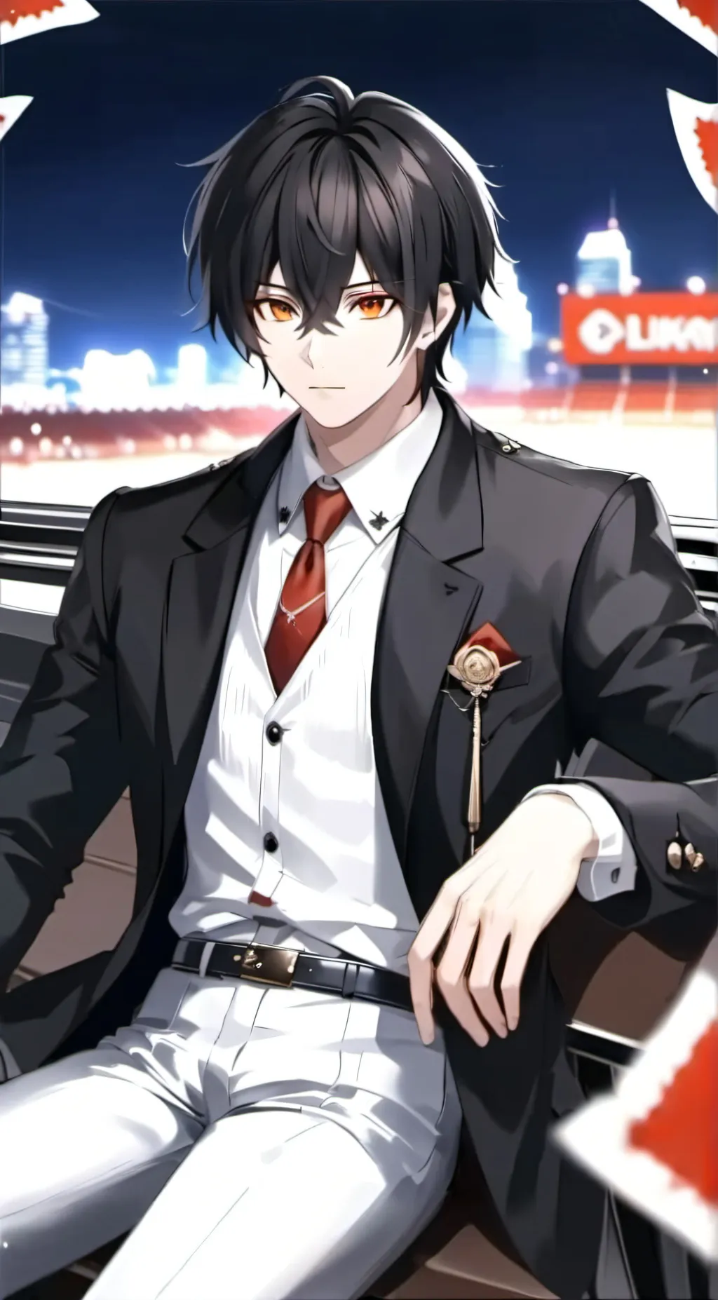 ai character: Liam background