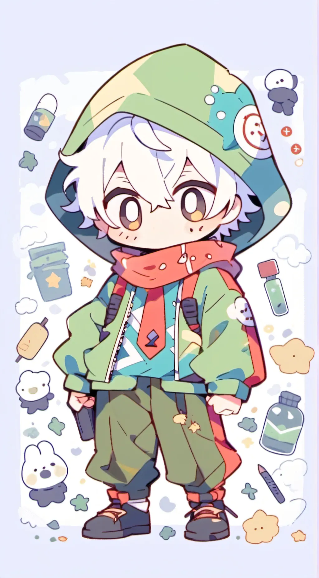 ai character: Cai  background