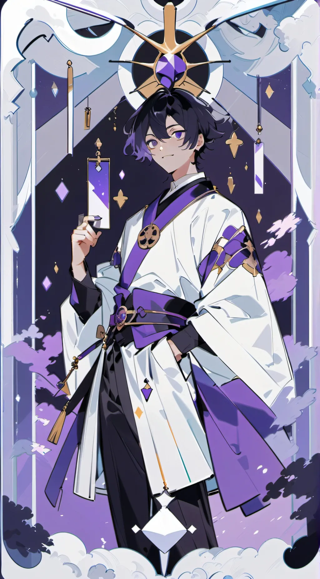 ai character: Genshin impact background