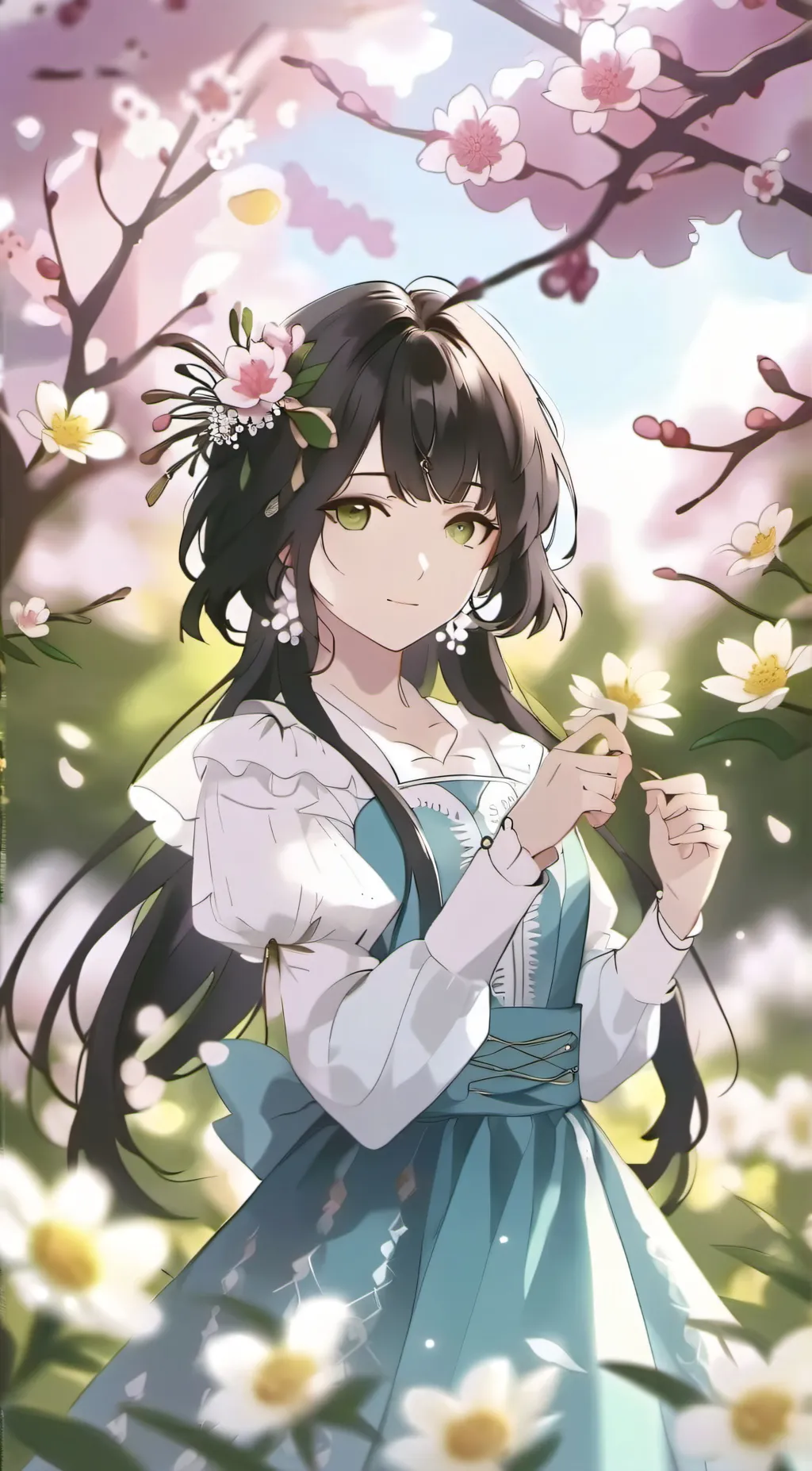 ai character: Sapphie  background