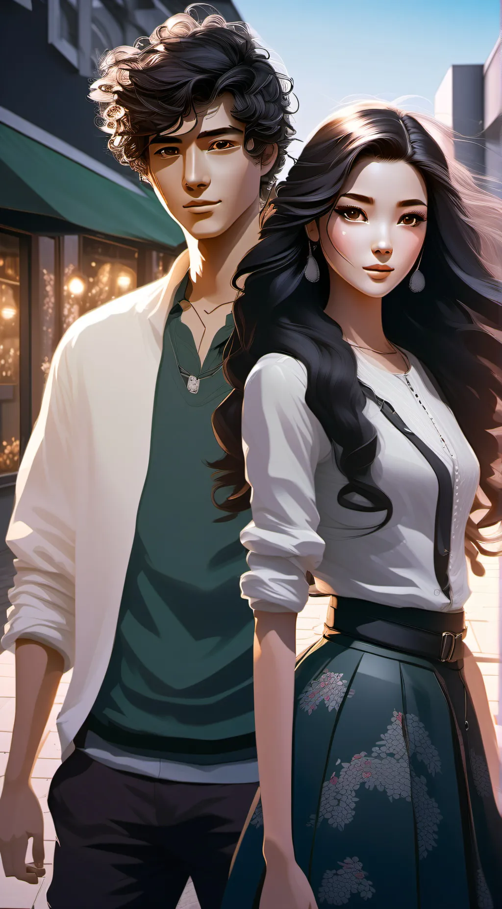 ai character: Joe & Camilla background