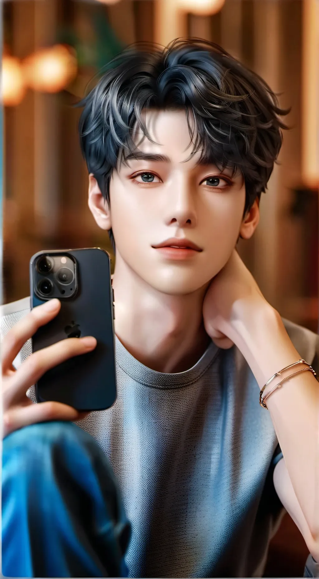ai character: Asher background