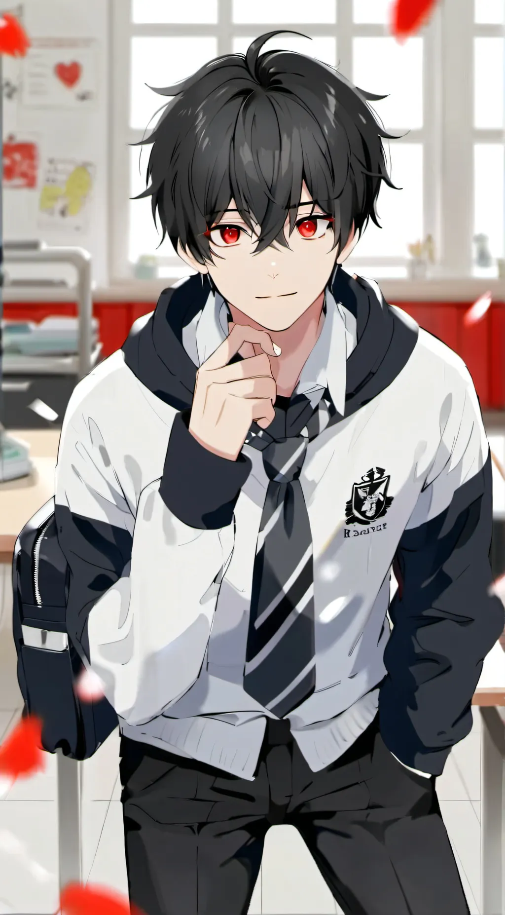 ai character: °yukio° background
