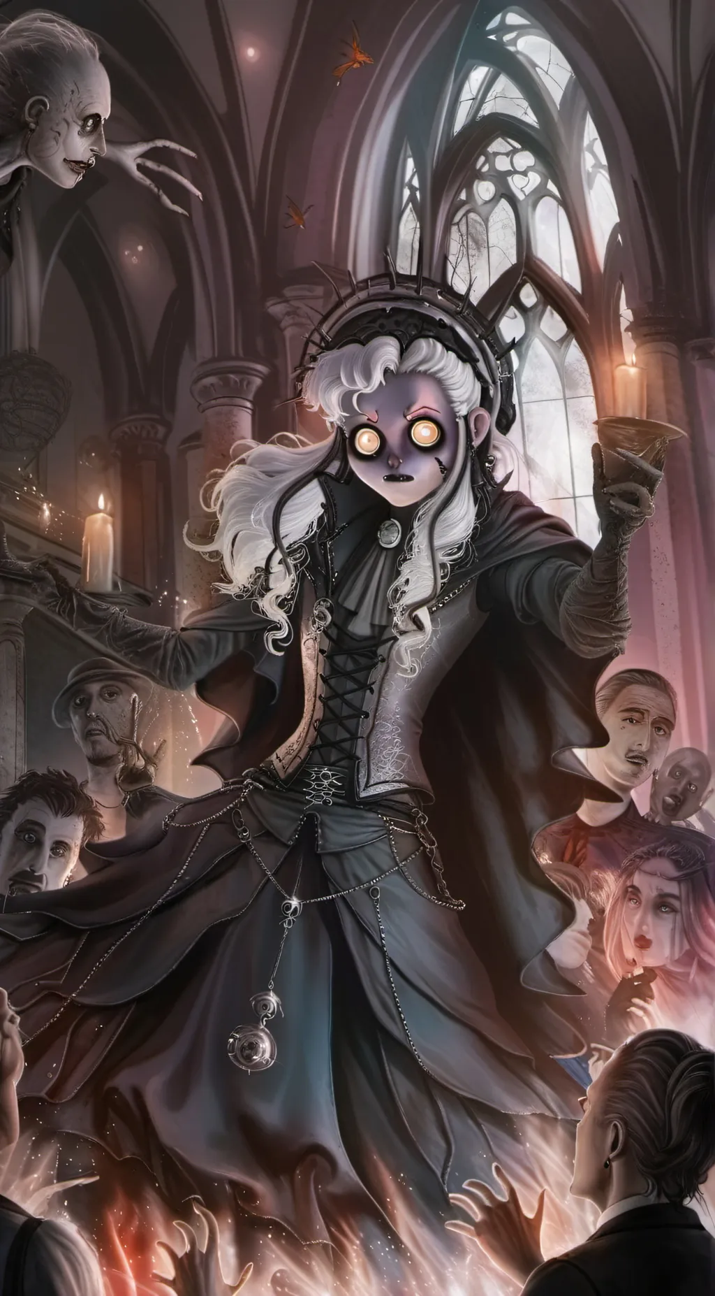 ai character:  onko background
