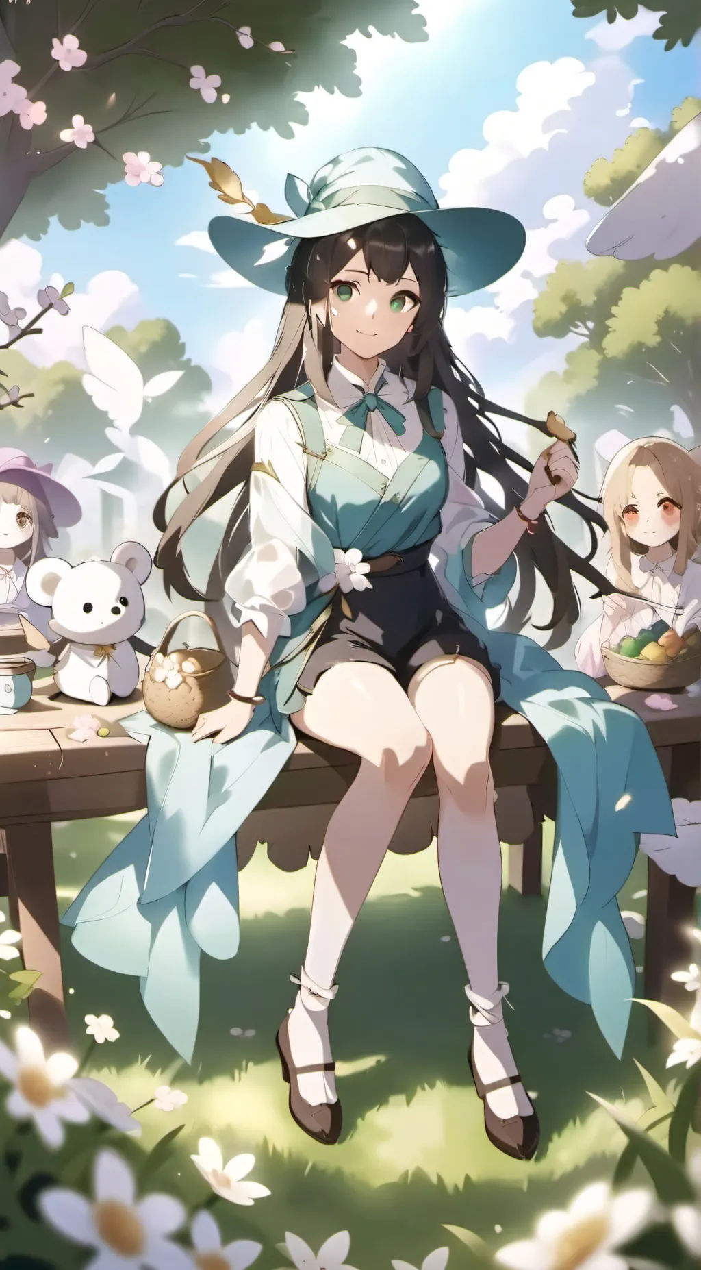 ai character: sofia background
