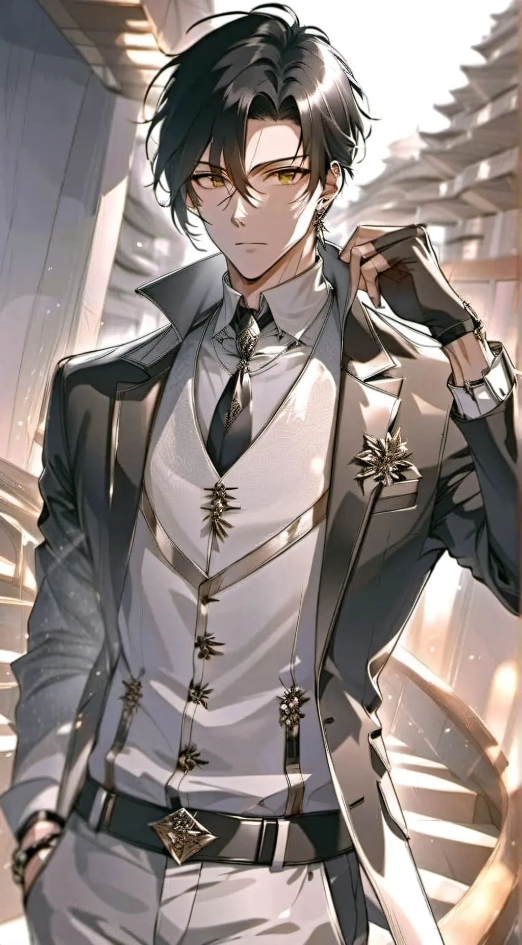 ai character: Harry background