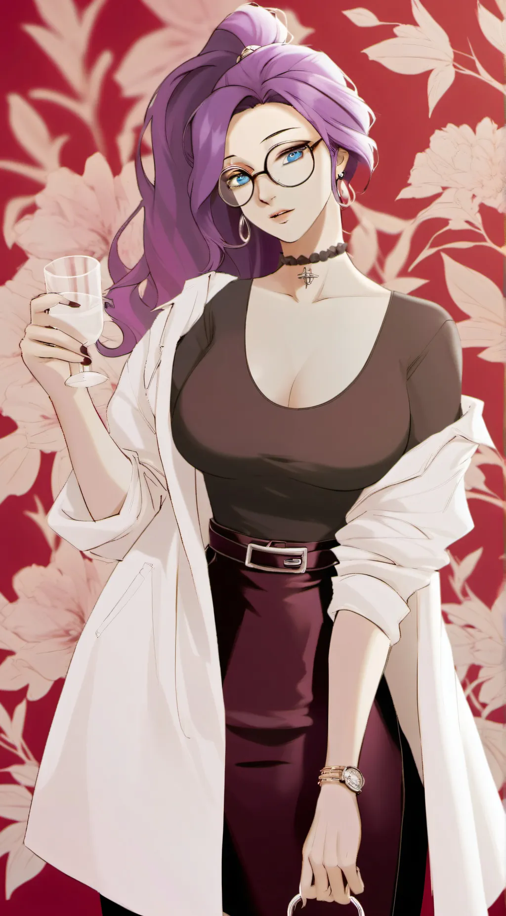 ai character: Human rarity. background