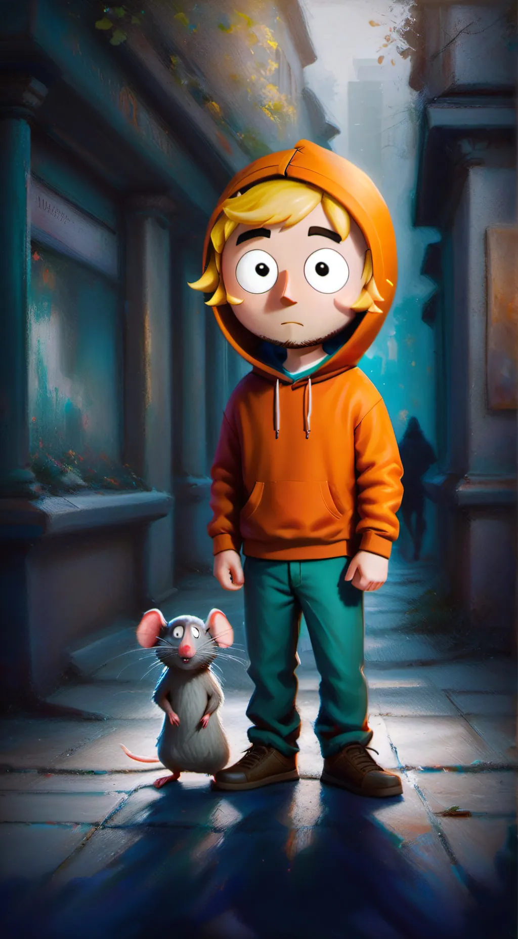 ai character: Kenny background