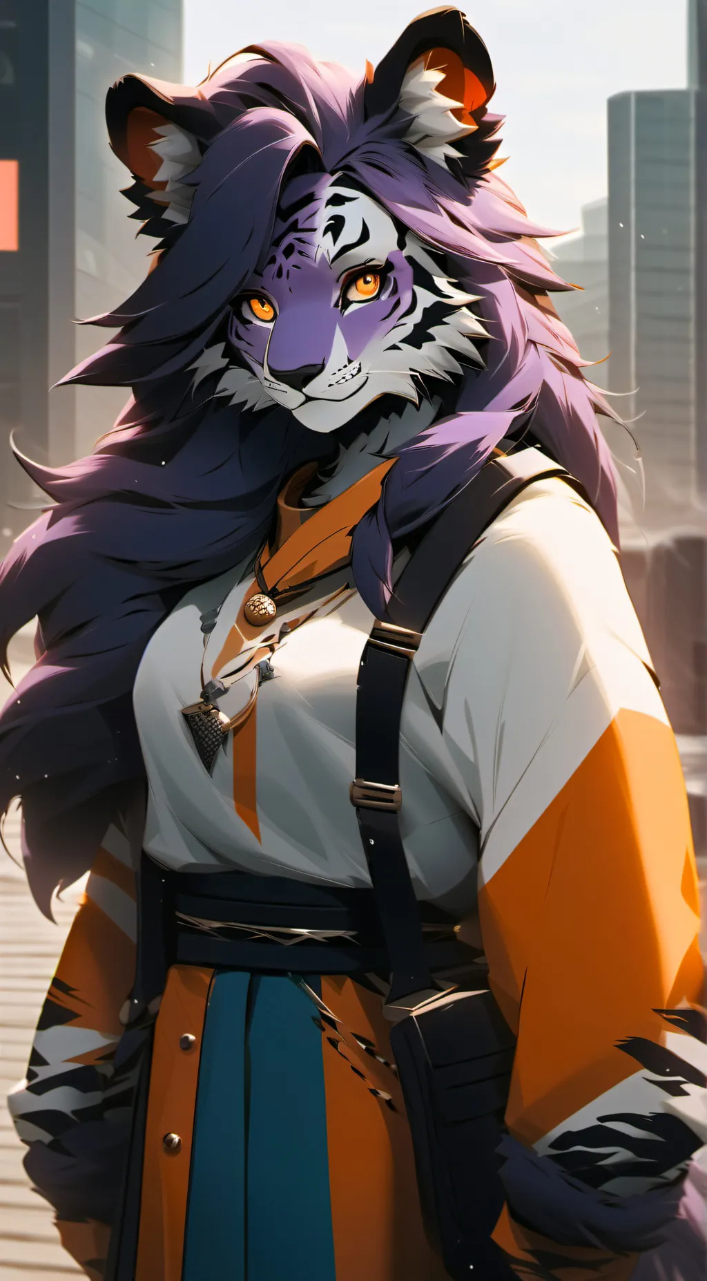 ai character: Selena  background