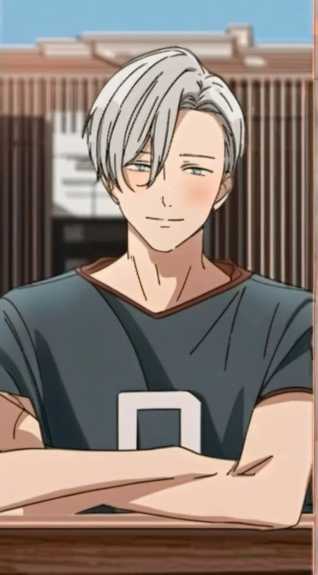 ai character: Victor Nikiforov  background