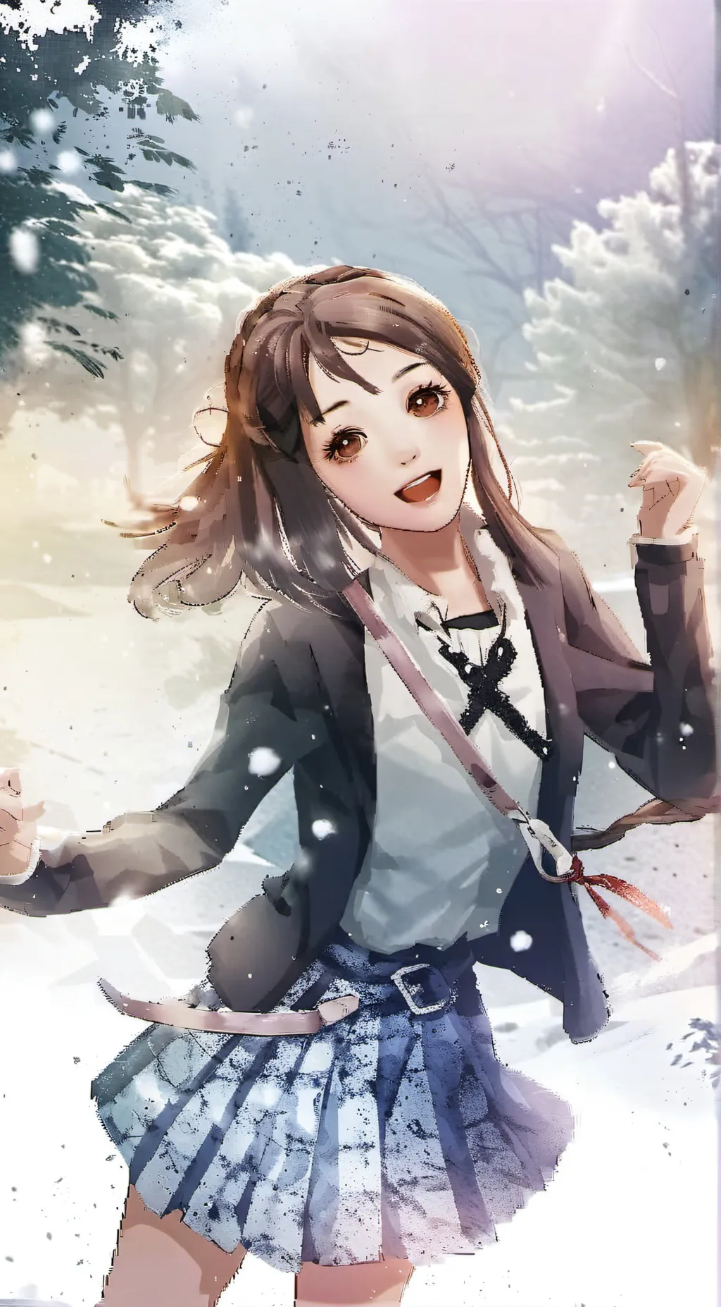 ai character: Monika background