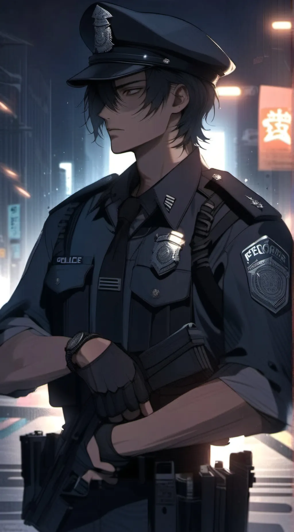ai character: Leo background