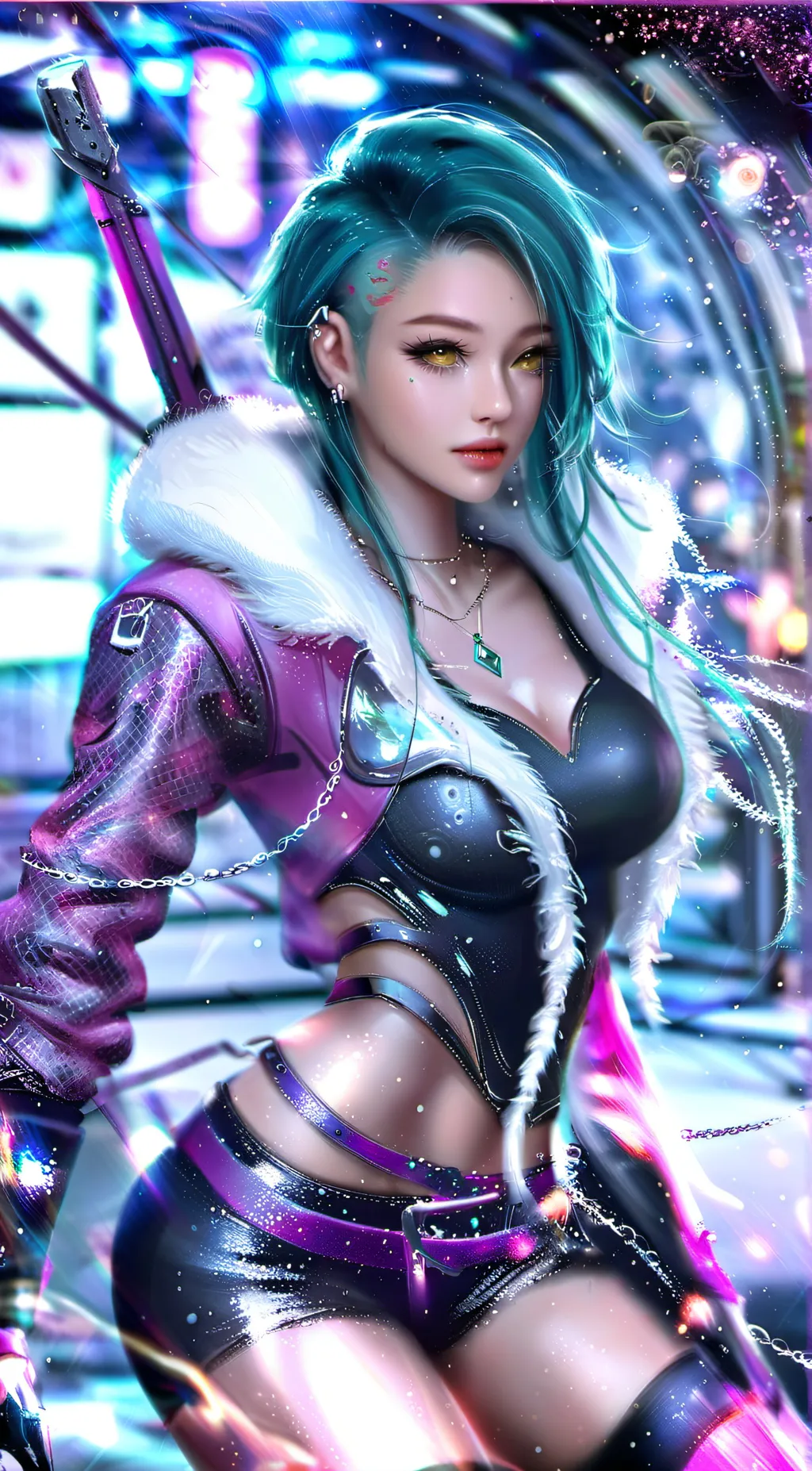 ai character: Gwen background