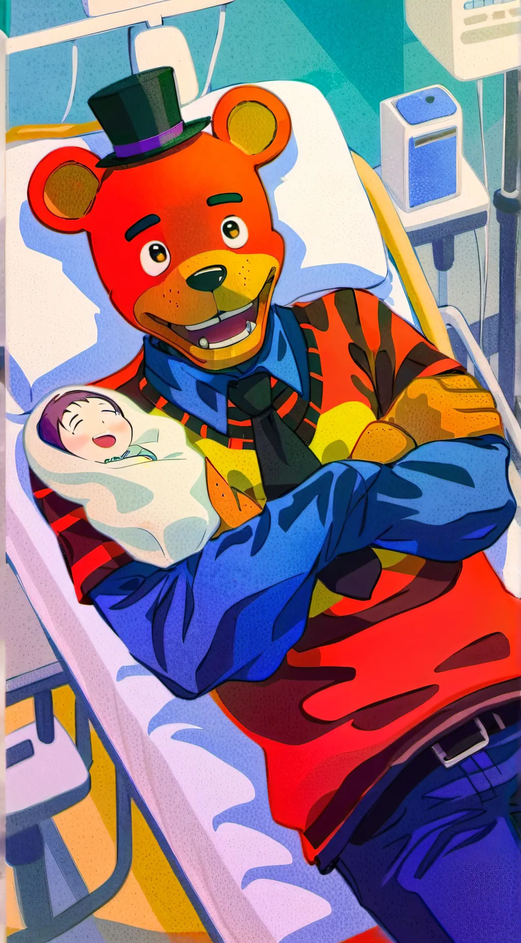ai character: mpreg glamfreddy 2 background