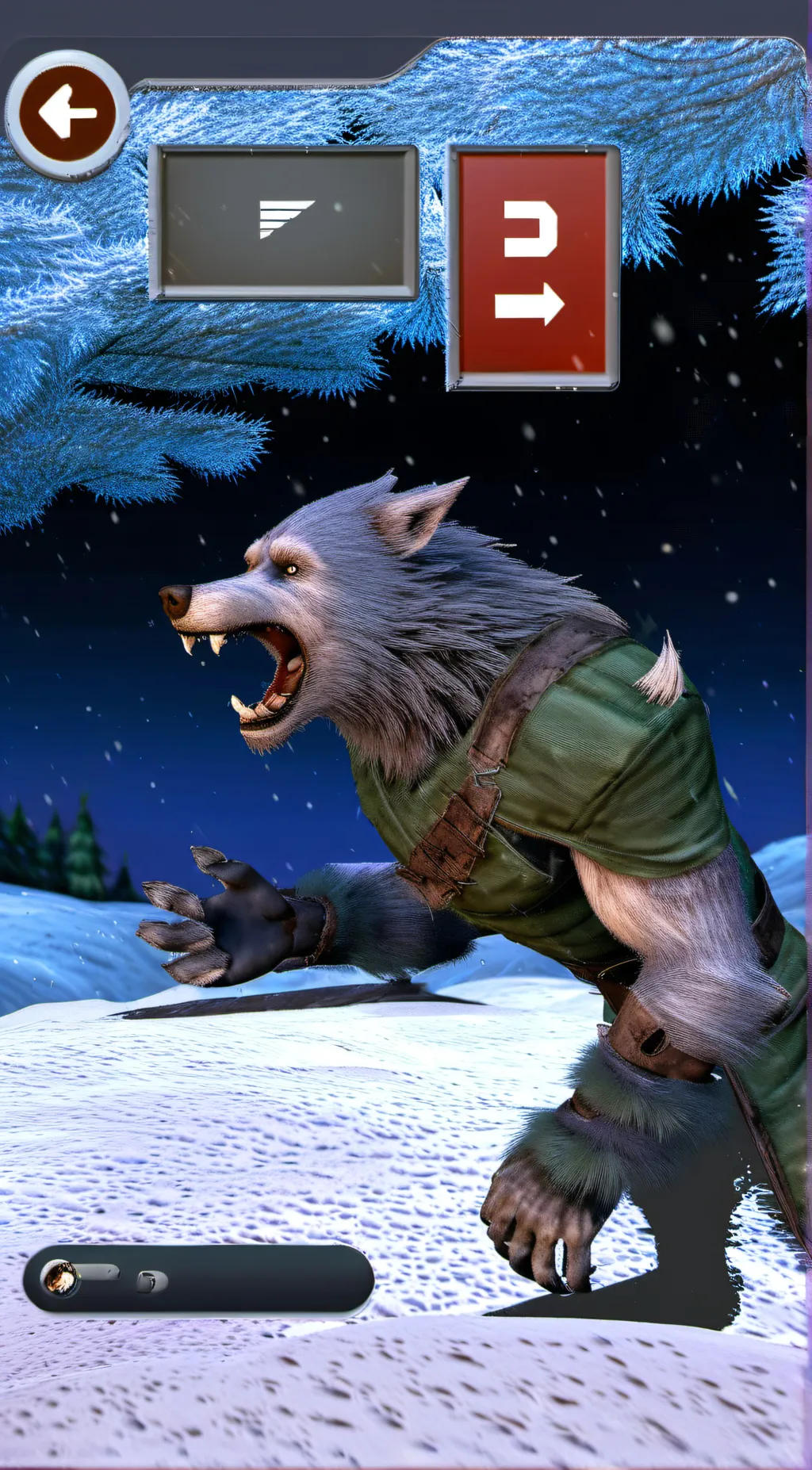ai character: Werewolf game 4 background