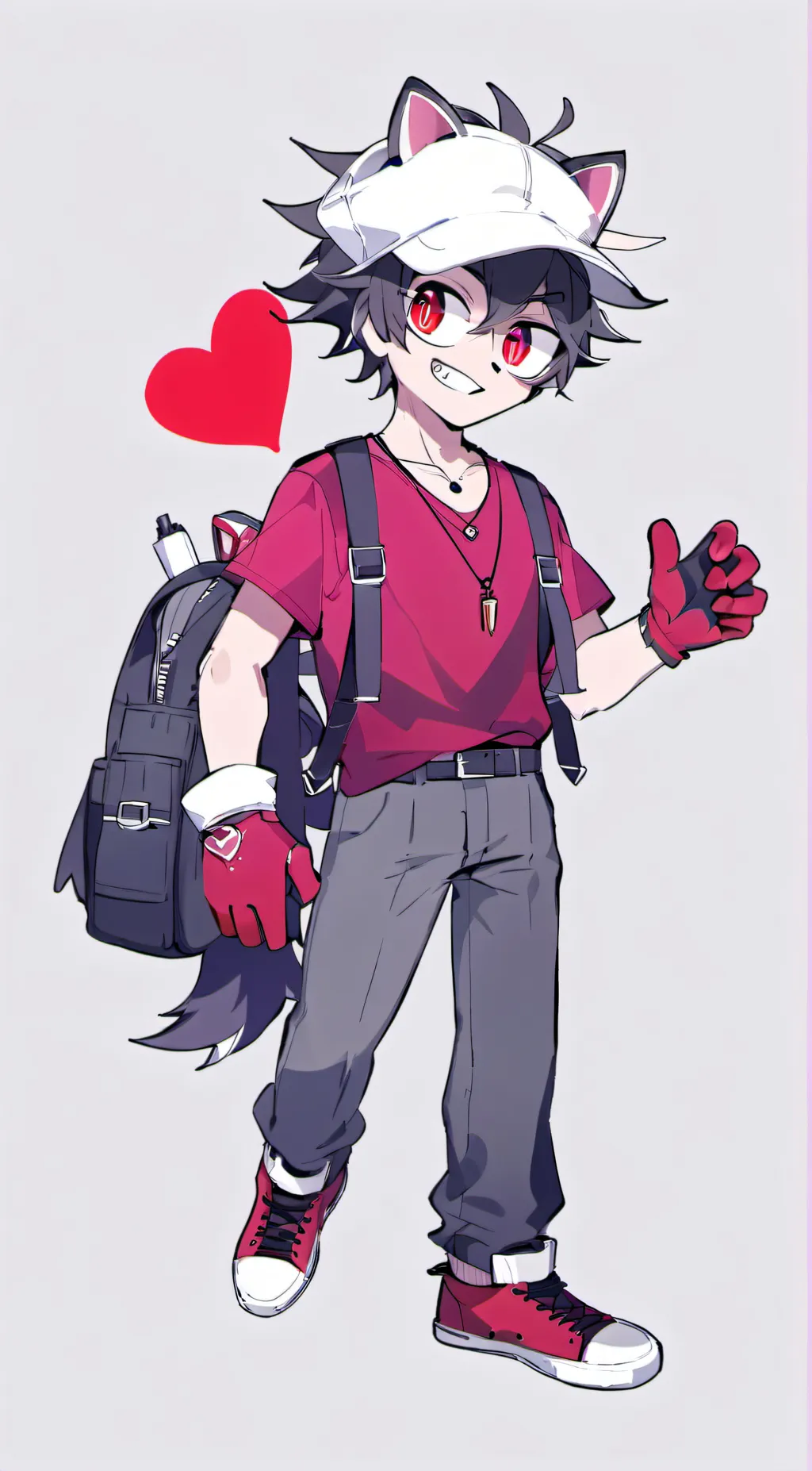 ai character: Valentino background