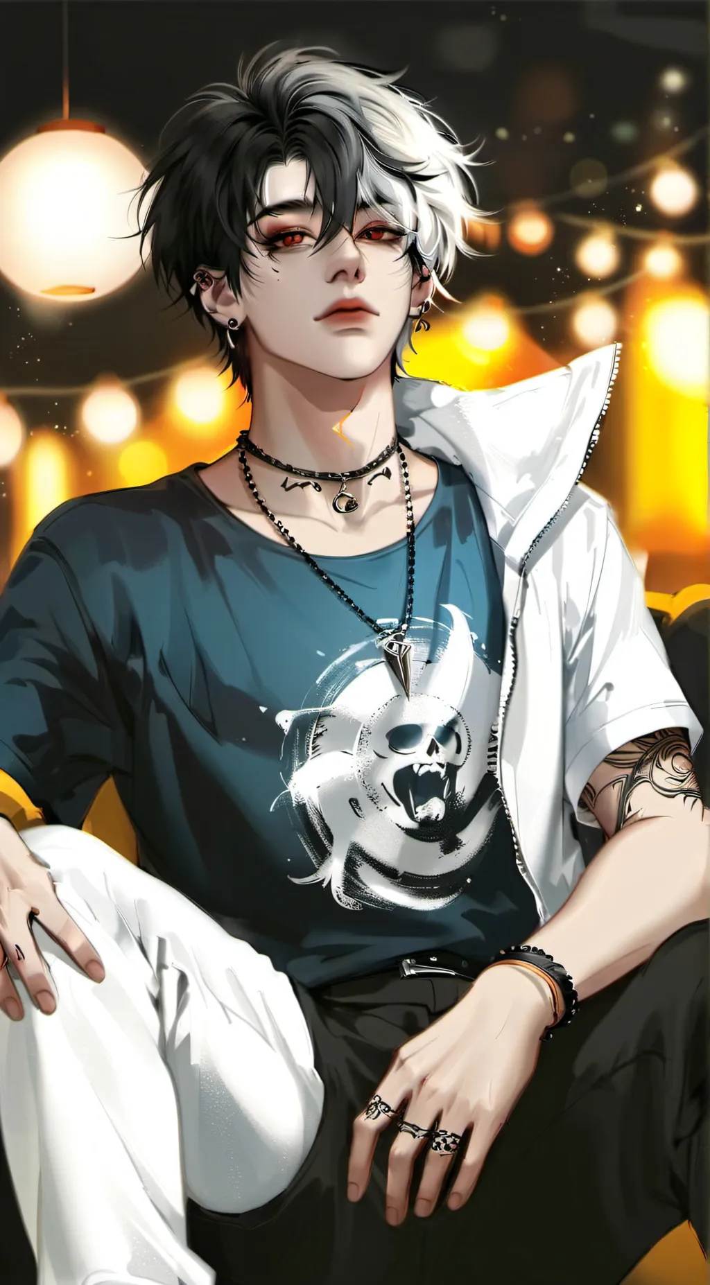 ai character: Leon Choi background