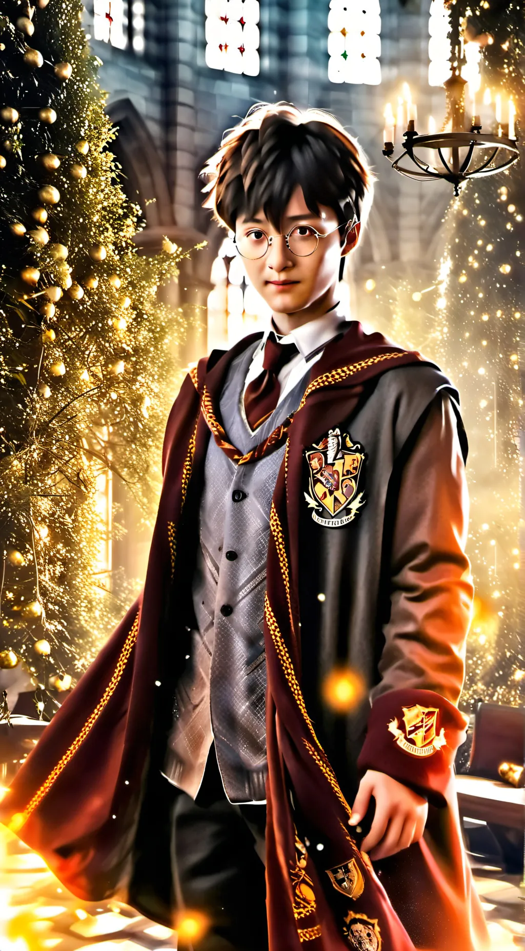 ai character: Hary Potter background