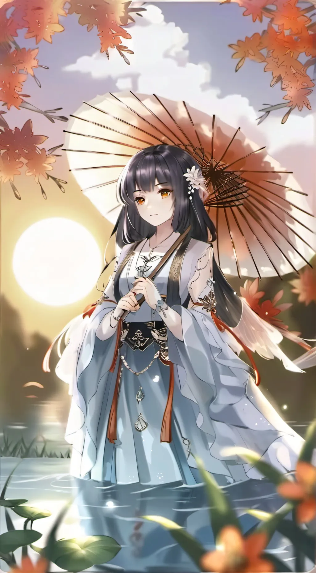 ai character: Kagura background